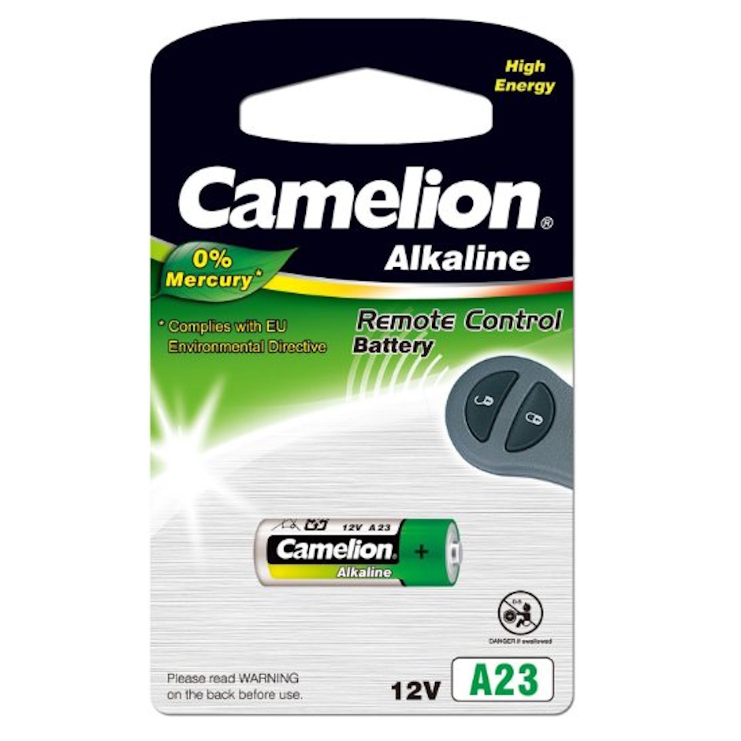 Щелочная батарейка A23/MN21 1 шт. 11050123 Camelion (11050123)