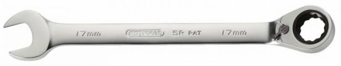 KS Tools Kombinētā sprūdatslēga GEARplus 503.4617-E, 17mm, 0.18kg (503.4617-E)