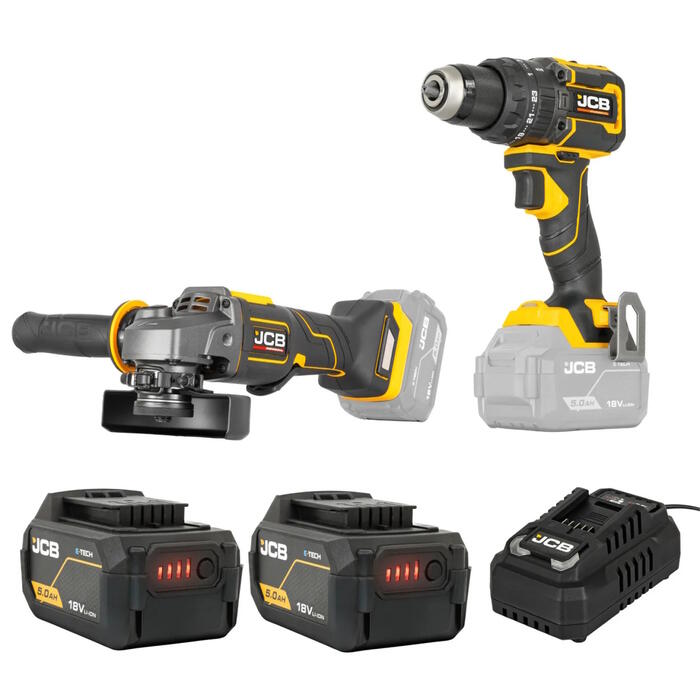 JCB JCB-18PKIT-4 Professional 18V instrumentu komplekts