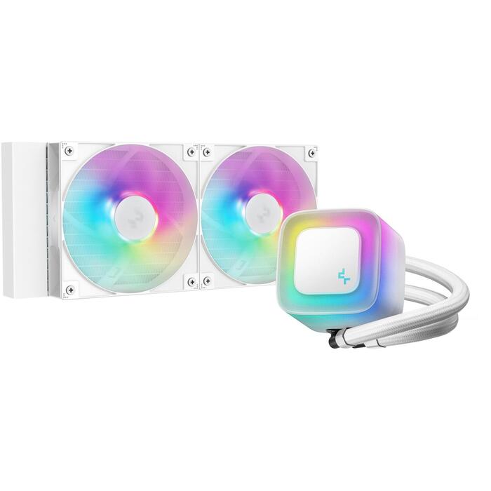 Deepcool Procesora šķidruma dzesētājs LE240 WH
