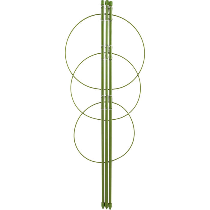 Garden plant support rings, 3 rings