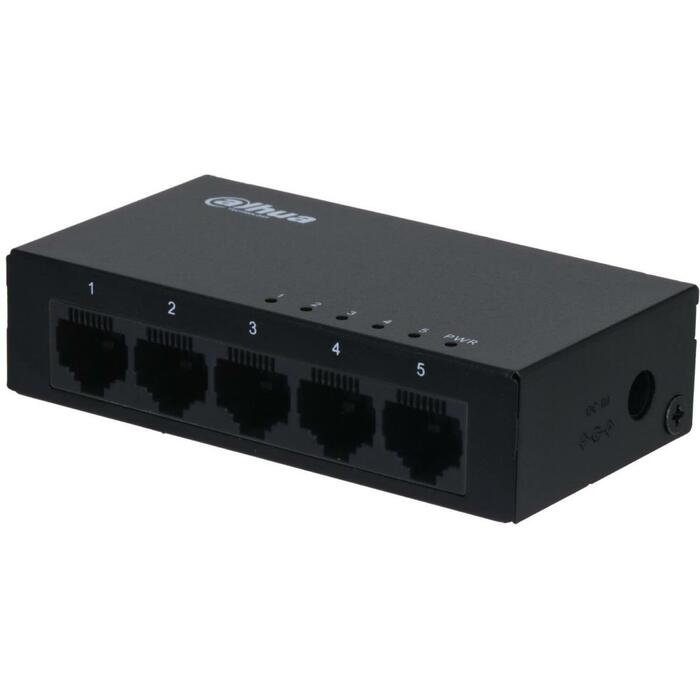 Dahua PFS3005-5GT-V2 komutators 5 porti 10/100/1000