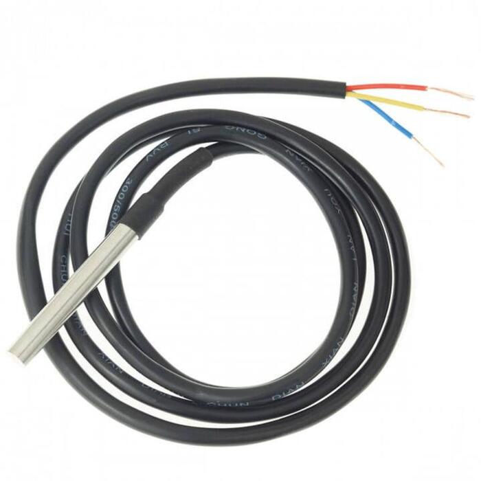 Shelly Temperatūras sensors DS18B20 3M, -55°C