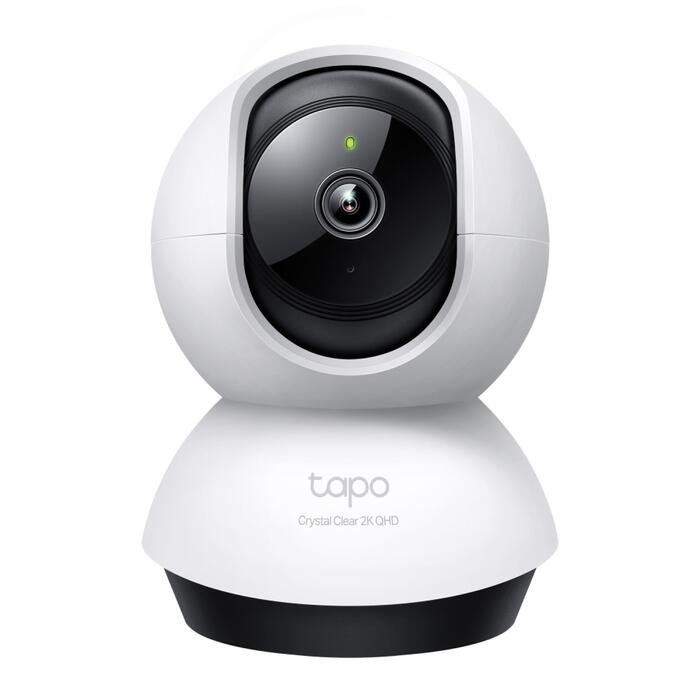Tapo C220 Pan/Tilt AI камера безопасности Wi-Fi, TP-Link, Tapo C220, 4 MP, 4mm/F2.0, H.264, Micro SD до 512GB (TAPOC220)