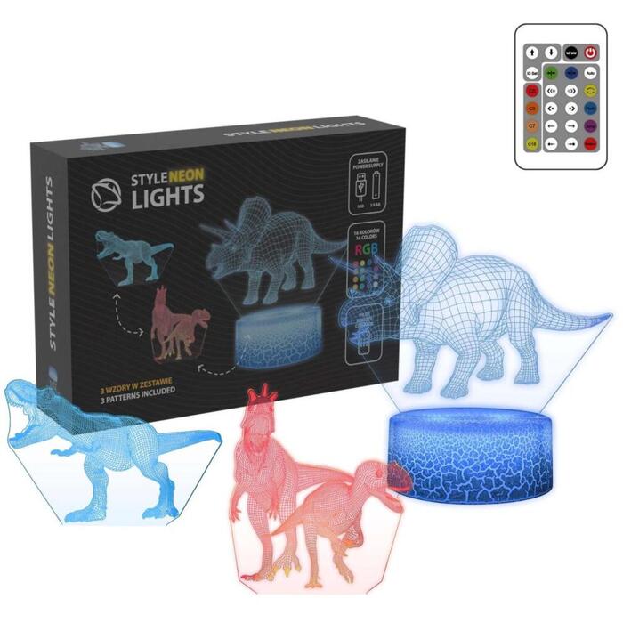Manta Dekoratīvā lampa SNL117RGB, 5W, 5V