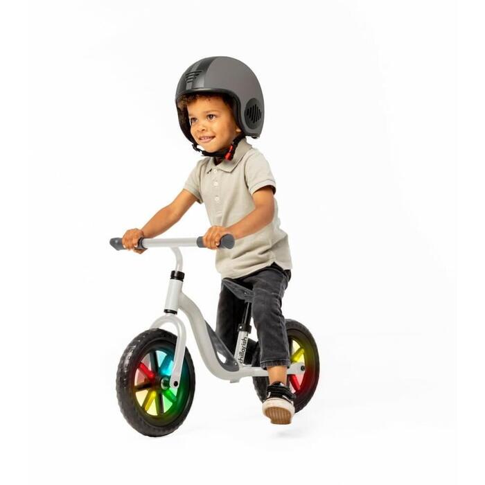 Chillafish Charlie 10" līdzsvara velosipēds, bēšs, ar gaismiņām no 1,5 līdz 4 gadiem (CPCH02BEI)