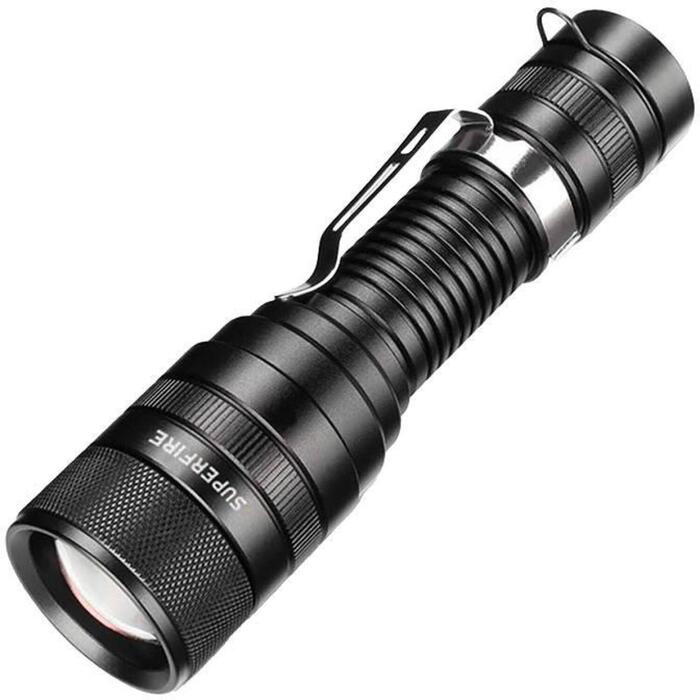 Superfire Lukturis F5, 1100lm, USB, 236m