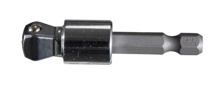 Šarnīrveida adapters muciņām 3/8" sq-50mm