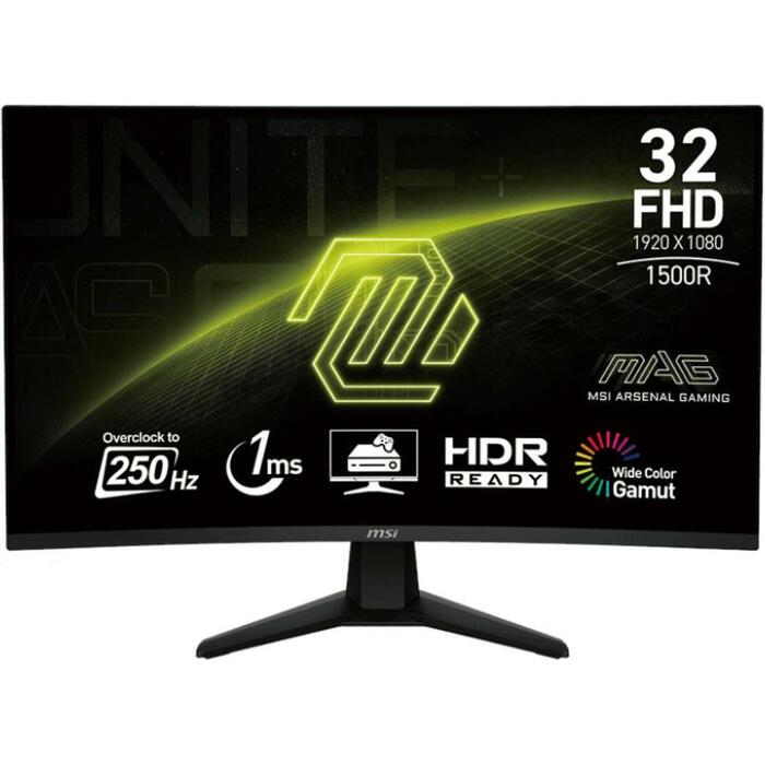 Msi Monitori MAG 32C6X, 250 Hz