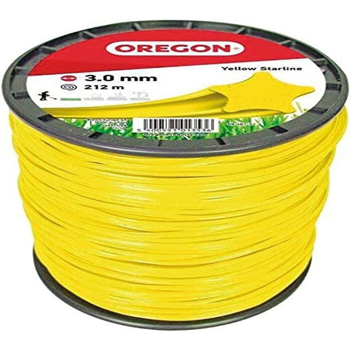Trimmeraukla Yellow Starline 3.0mm x
