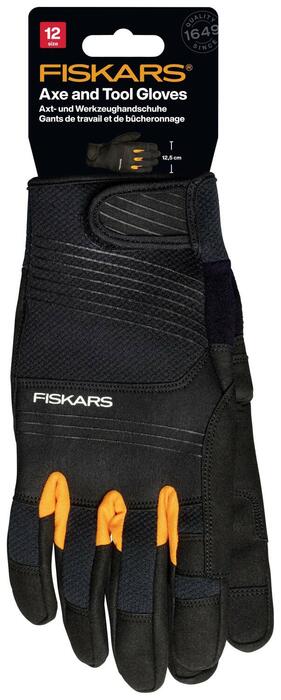 Fiskars Cimdi 1071151, 1 pāris, melns