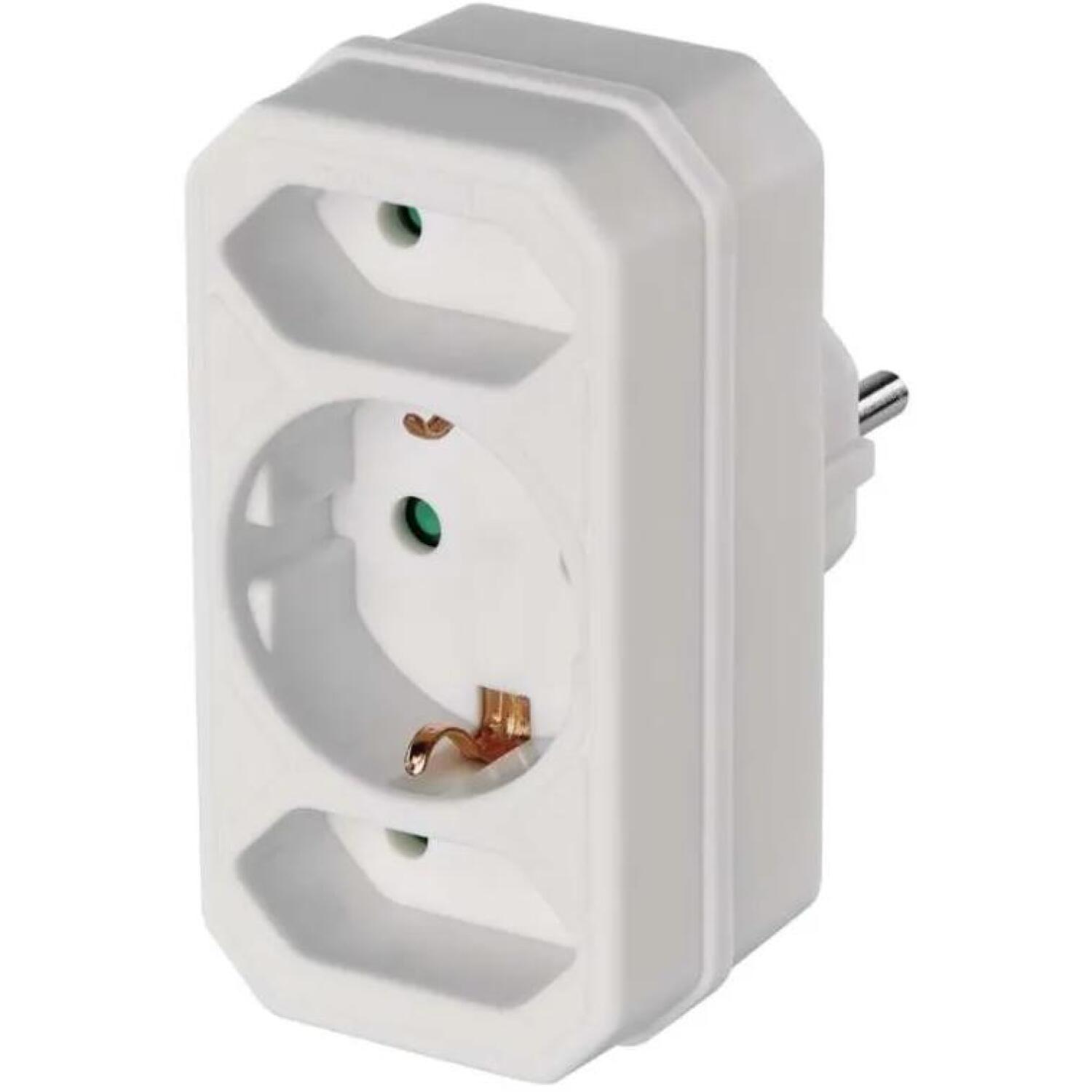 Emos Множественные розетки P00272, 1x2P+PE+2x2P, 3 680 W, IP20, защита от детей (P00272)