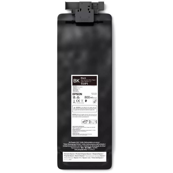 Epson T51P1 C13T51P100, 800ml, melns, Epson