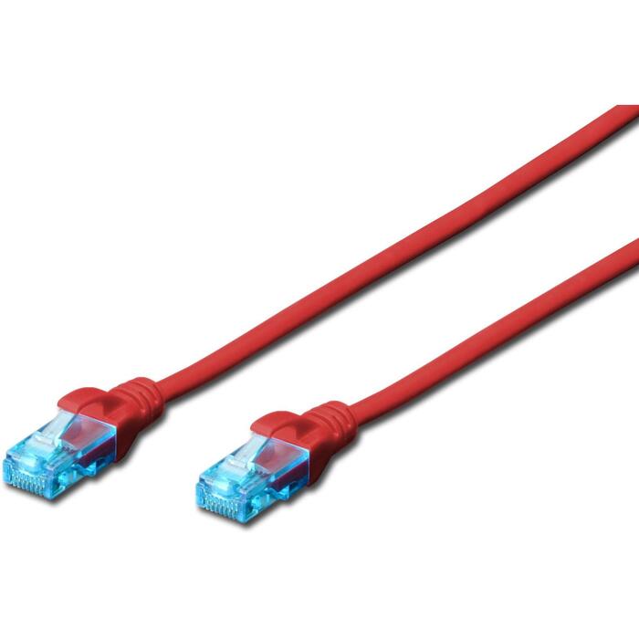 Digitus DK-1512-005/R, patch kabelis CAT 5e