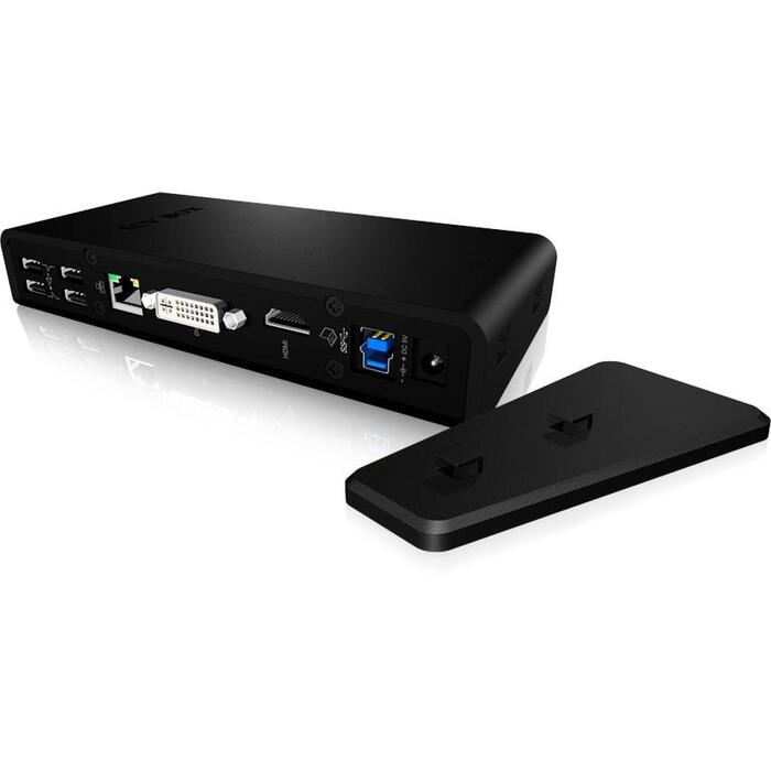 Raidsonic ICY BOX dokstacija IB-DK2241AC, strāvas