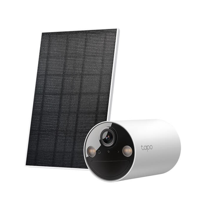 TP-LINK Tapo C410 KIT, 2K 3MP, 2304x1296, 15fps, 125°, 9m, IP65, 512GB, Wi-Fi, солнечная система питания (TAPOC410KIT)