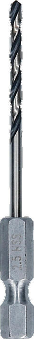 HSS Hex metāla urbis 2.5mm