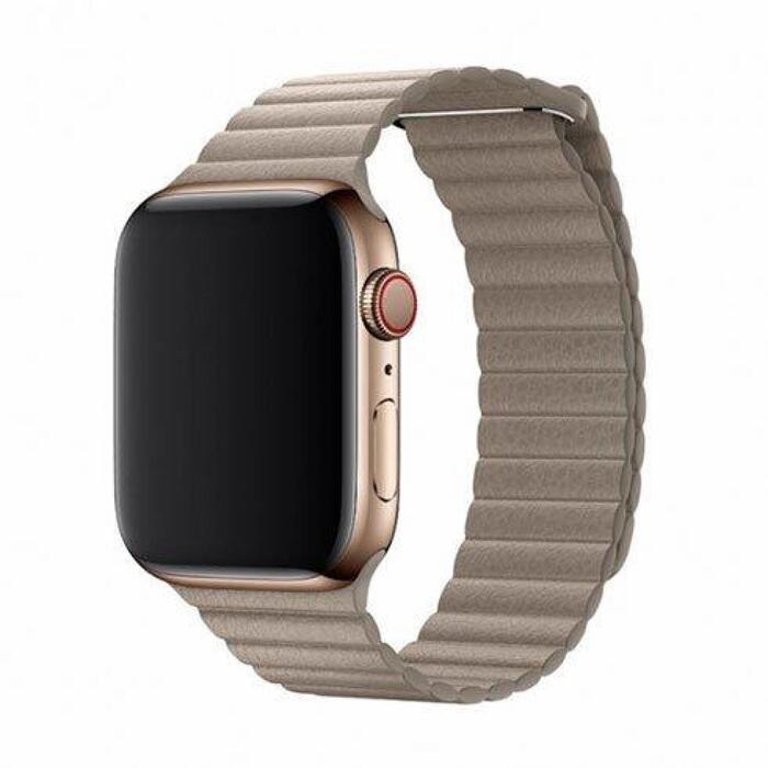 Devia Elegant Leather Loop 44mm Apple