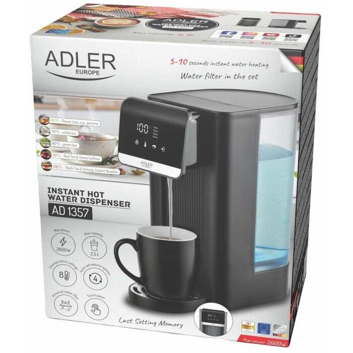 Adler AD 1357 karstā ūdens dozators