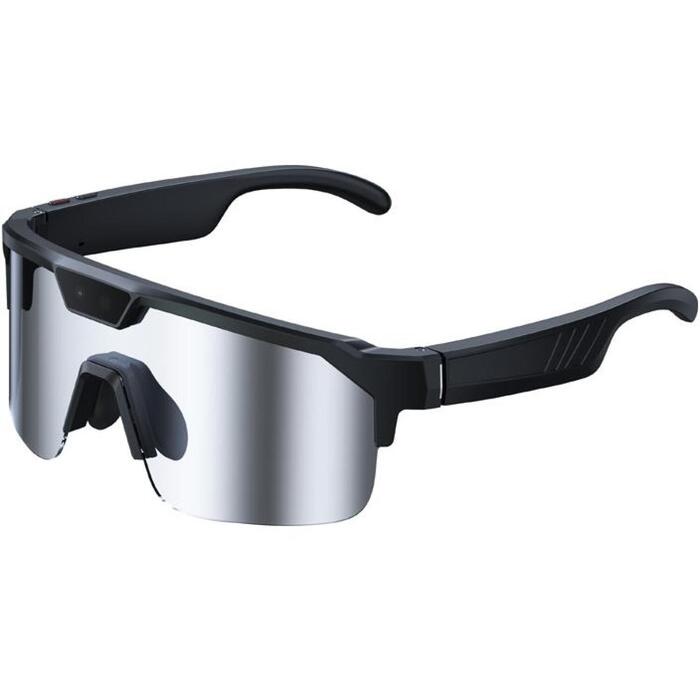 ZEBLAZE Q01-Silver sporta brilles, 8MP Sony