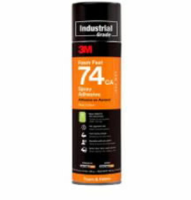 3M клей-спрей Foam Fast 74 LS74, 500ml, для склеивания пен и тканей (LS74)