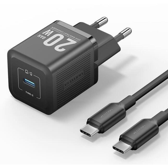 Vention lādētājs MODELIS TZ-FEPB0-EU-01, 20W, 100-240V