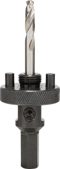 Bimet.caurumzāģu sešstūra adapters D 32-210 mm, Urbjmašīnām/skrūvgriežiem, triecienurbjmašīnām/triecienskrūvgriežiem SEŠSTŪRA ADAPTERS, 2609390034, BOSCH (2609390034)
