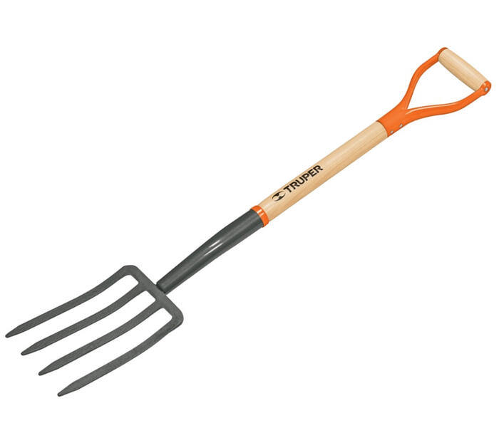 Dārza dakša ar koka kātu 91cm