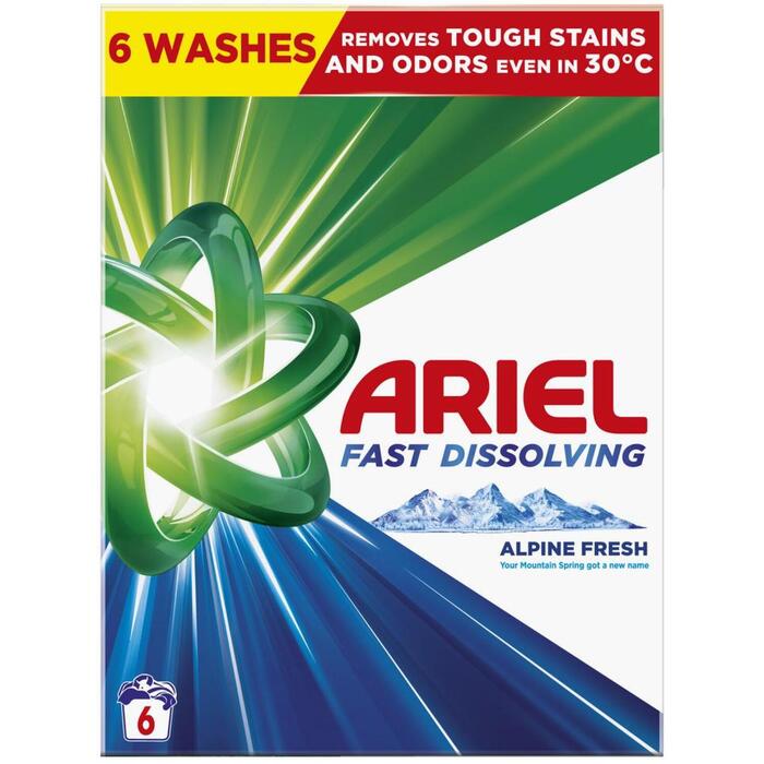 Veļas pulveris Ariel Mountain Spring 330g