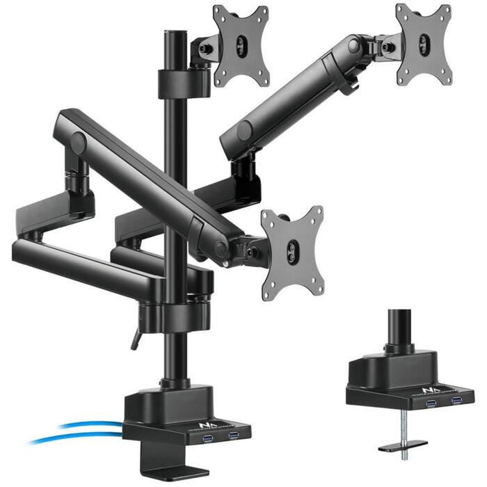 Maclean Statīvs 3 monitoriem MC-811, 21kg