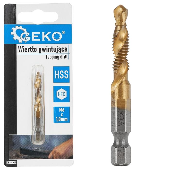 M6 x 1.0mm HSS vītņu