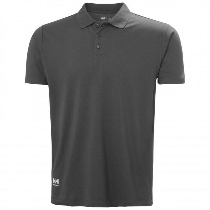 Helly Hansen Рубашка поло Classic 2.0 79398_970-L&HH, L, темно-серый, планка на пуговицах, боковые швы, дополнительная пуговица (79398_970-L&HH)
