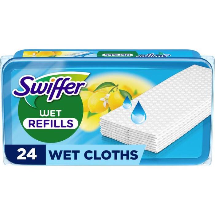 Swiffer Sweeper mitrās salvetes, 24gab (80877153)