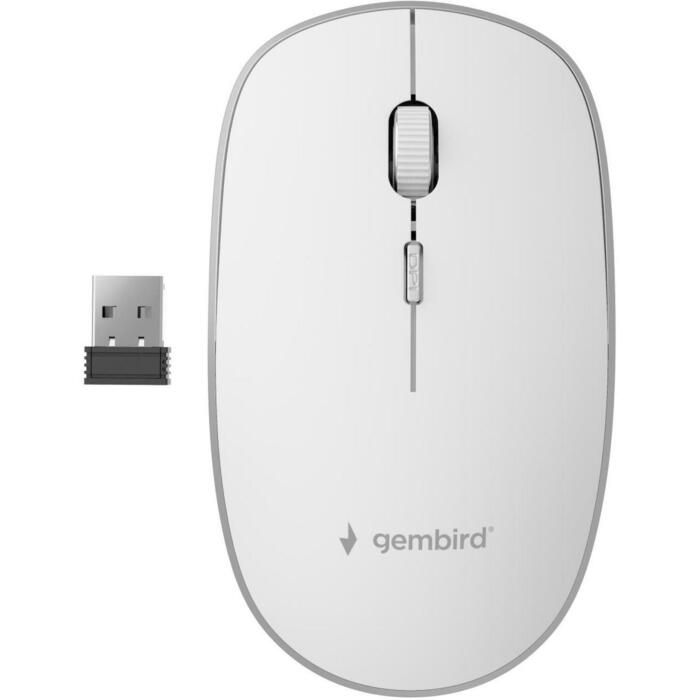 Gembird USB datorpele MUSW-4B-01-W, 4 pogas