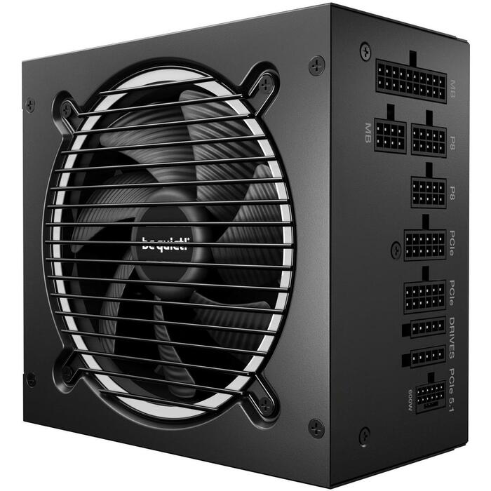 Be Quiet Datora barošanas bloks Pure Power 13 BP027EU, 850W, 80 PLUS Gold, PCIe 5.1, aktīvā dzesēšana, pilnībā modulārs (BP027EU)