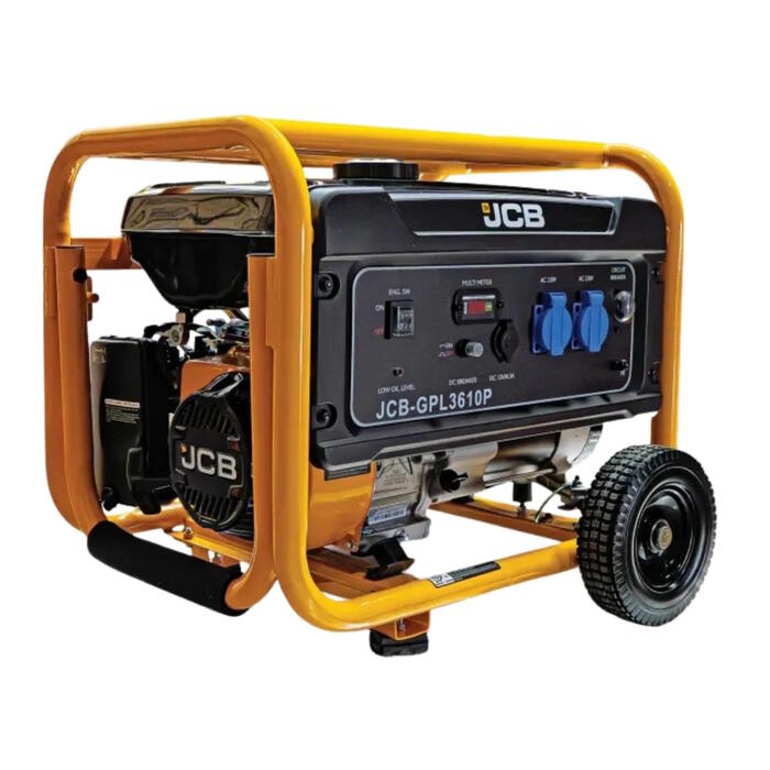 JCB benzīna ģenerators rezerves elektroapgādei 3