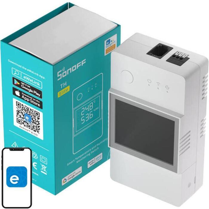 Sonoff Smart WiFi temperatūras un mitruma