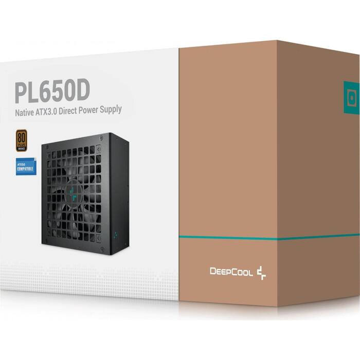 Deepcool Barošanas bloks PL650D-FC R-PL650D-FC0B-EU-V2, 650