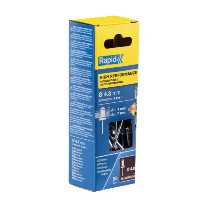 Rapid Kniedes Al 4,8x10mm, 50