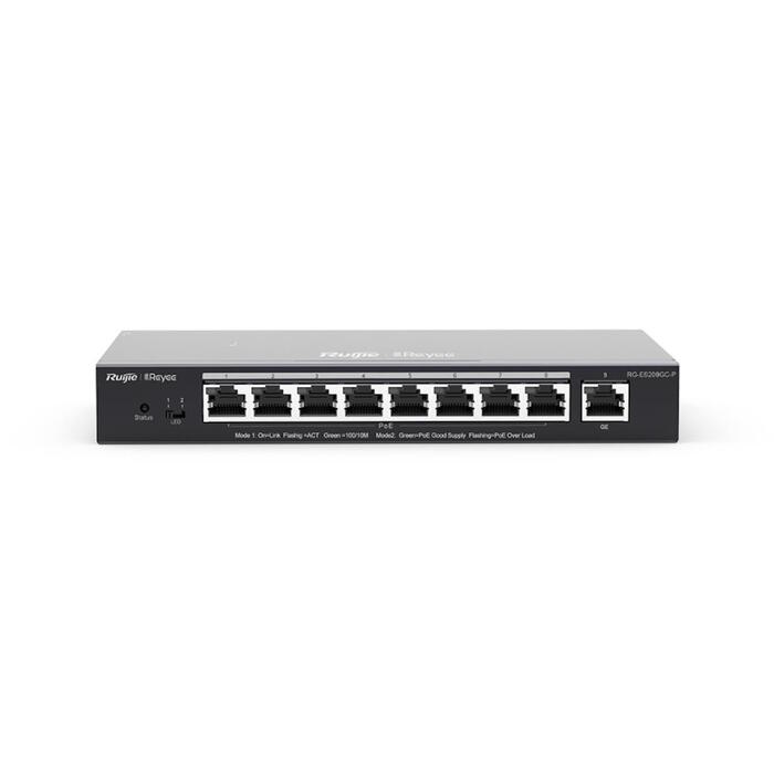 Ruijie Reyee RG-ES209GC-P 8-Portu Gigabit PoE+