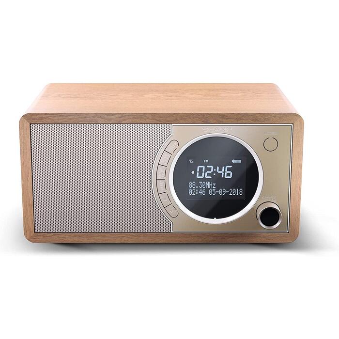 Sharp Digitālais radio DR-450(BR), 3W, DAB