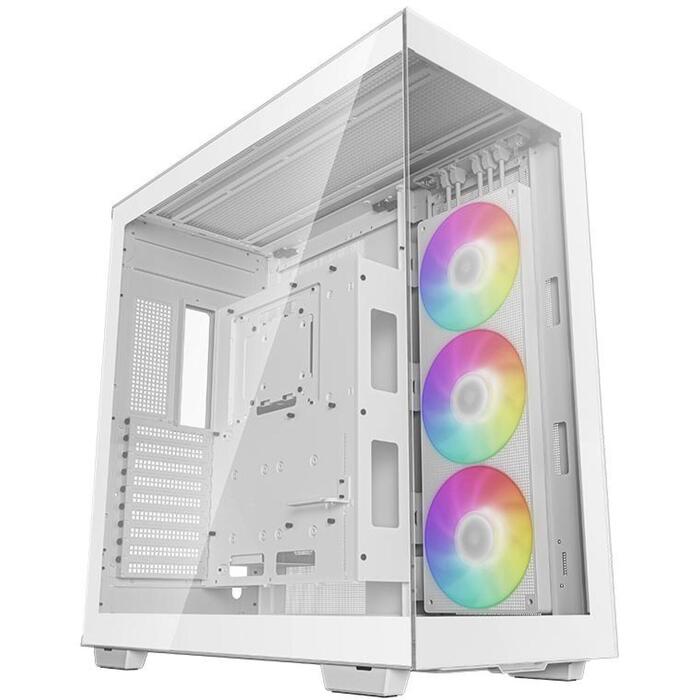 Deepcool Корпус для игр полного размера CH780 WH, 2x3.5"; 2+1x2.5", 4xUSB 3.0, 1xUSB 3.2 Gen 2, 3 слота расширения (R-CH780-WHADE41-G-1)