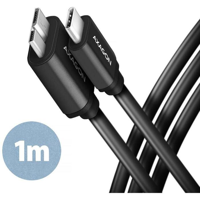 Axagon USB-C uz Micro-B kabelis BUMM3-CM10AB