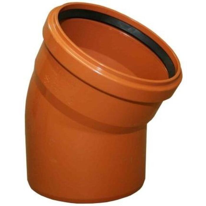 Instalplast PVC ārdarbu kanalizācijas līkums 8029115