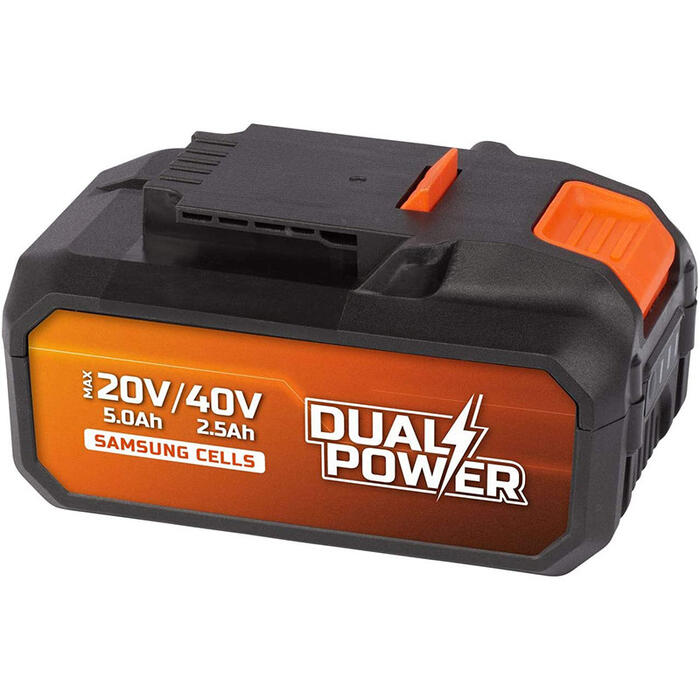 Akumulators 20V (5.0Ah) vai 40V (2.5Ah) POWDP9037 POWERPLUS (POWDP9037)