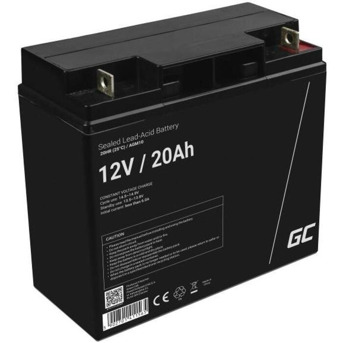 Green Cell Akumulators AGM10, 12V, 20Ah