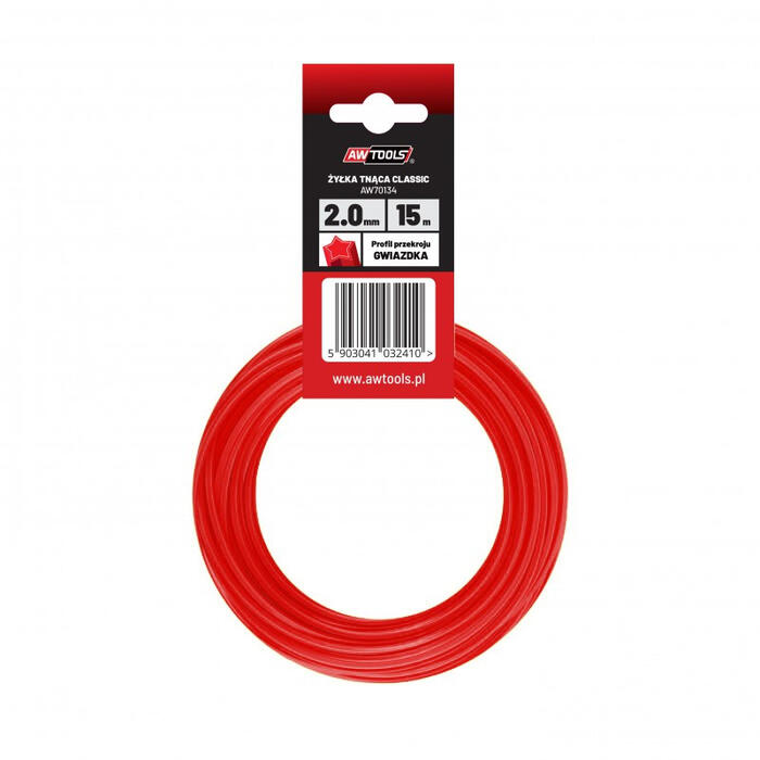 Zvaigžņu trimmera aukla CLASSIC 2.0mm