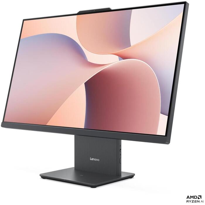 Lenovo IdeaCentre Настольный ПК 27AKP10 F0JD001QLT, 27", 16 ГБ, SODIMM DDR5, 512 ГБ, AMD Radeon 820M, Без оптического привода (F0JD001QLT)