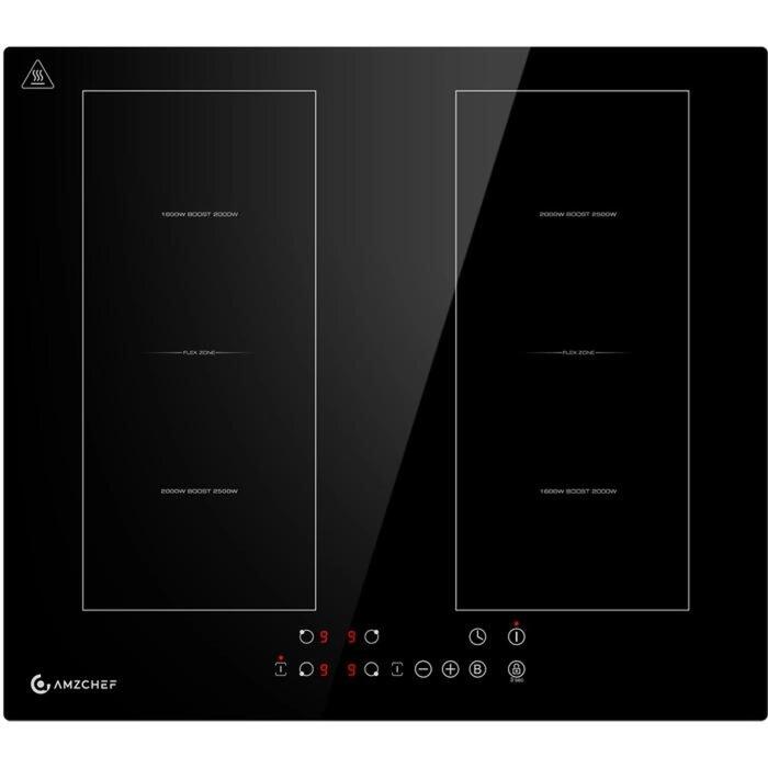AMZCHEF CE-FS-I72S-FFDD06 indukcijas plīts, 4 zonām