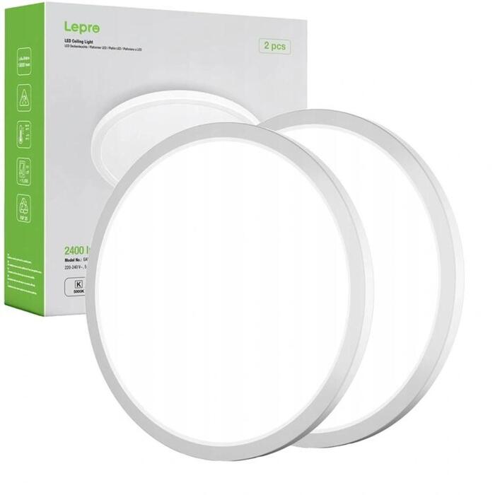 LEPRO 1500039-DW-EU griestu lampa LED, 24W